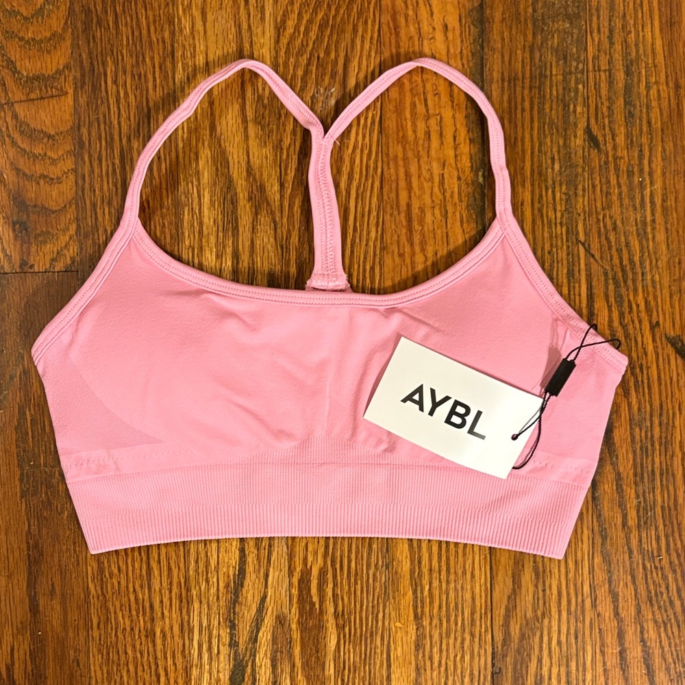 🎉NWT! AYBL Light Pink Sports Bra!